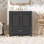 Meuble-lavabo 30 po avec lavabo en céramique-1847802856
