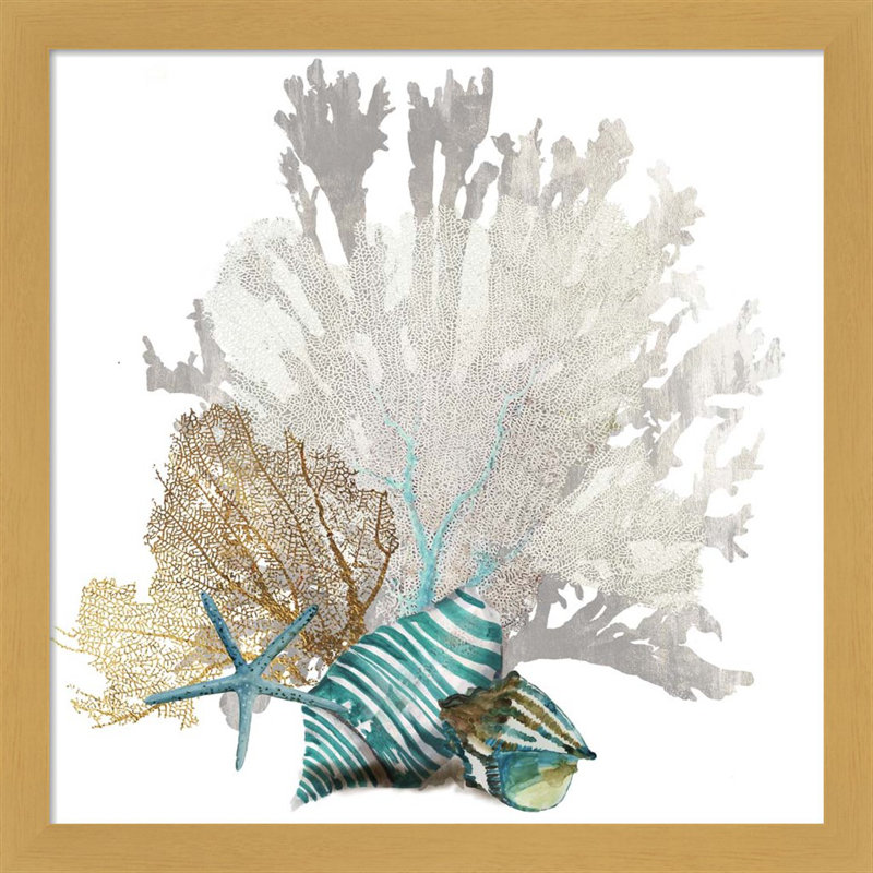 Corail par Aimee Wilson, art mural encadré