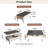 Lift Top Coffee Table With Storage Drawer,Modern Tea Table,3 In 1Center Table