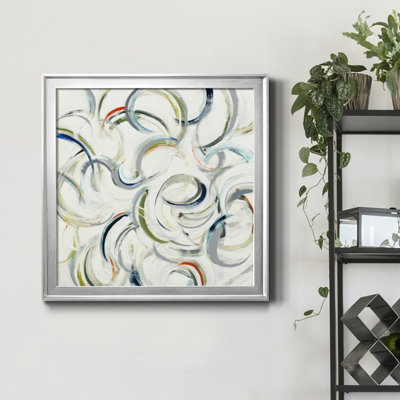 Round We Go - Single Picture Frame Painting on Canvas