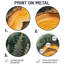 Décoration murale ronde en métal Abdia - Forest-376564495