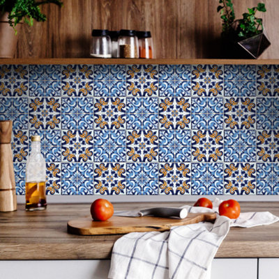 4 in. W x 4 in. L Fireplace Surround and Shower Peel and Stick Mosaic Tile