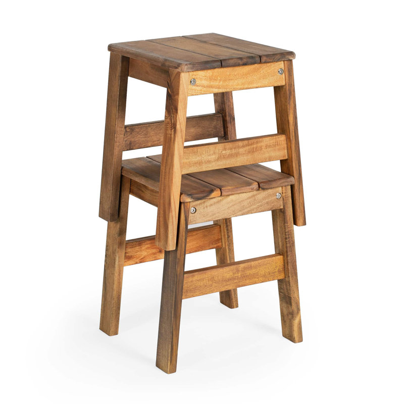 Ensemble de 2 tabourets d'extérieur Acadia
