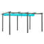 Pergola d'extérieur en aluminium rétractable avec auvent-90611747-90611742