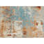 Tapis abstrait bleu Colborne-1387552326