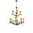 42" Wide Winter Solstice 12 Light Chandelier