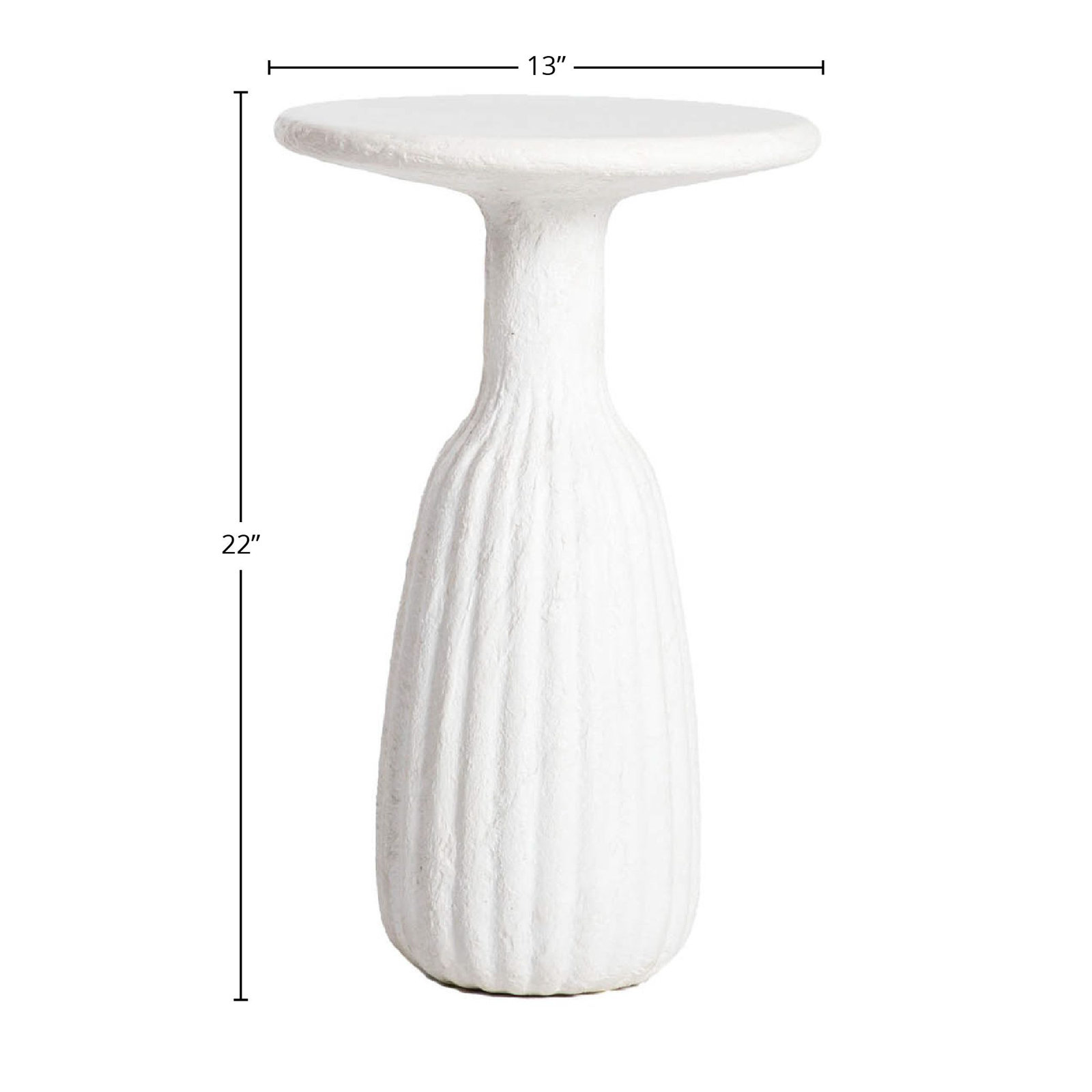 Batavia End Table, 22" H x 13" W x 13" D