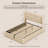 Minos 42” Upholstered Platform Bed Frame with Headboard, Lift Storage, Hydraulic Design-674403280-674403281
