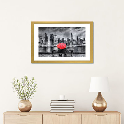 NY in Love in Red par P.D. Moreno - reproduction de photo