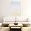 Love Birds Minimalist Peaceful Contemporary Bird Wall Art Print by Pictufy Studio IV - Wrapped Canvas Print-365947834