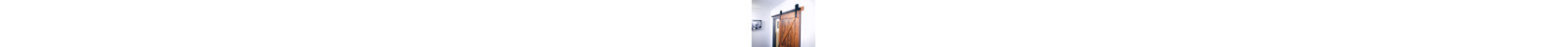 Square End Rolling Standard Single Track Barn Door Hardware Kit-70851103-89192444