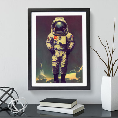 Brilliant Astronaut - Single Picture Frame Print