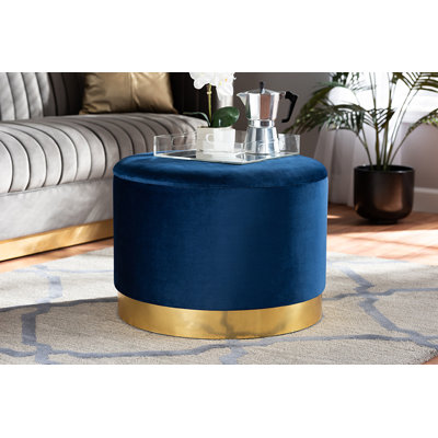Asuncion Velvet Ottoman
