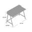 Bureau avec rehausse Mary