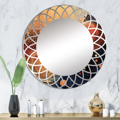 Vyonne - Miroir mural moderne rond