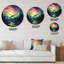 Horloge murale en métal-93396142