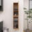 12"Wall-Mounted Bathroom Side Cabinet With 2-Soft Close Doors-928193045