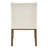 Upholstered Side chair in Off-White