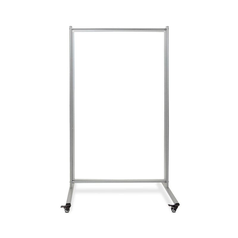 Tableaux blancs magnétiques mobiles à double face - tailles multiples, 72 po x 40 po