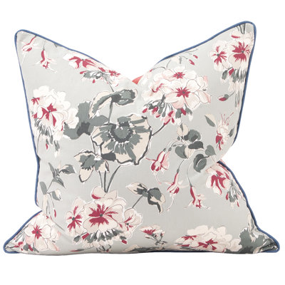 Mirador Morn Cotton Throw Pillow