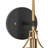 Loram Iron Small  Armed Sconce-528882806