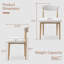Chaises de salle à manger rembourrées Boucle-293590835-306608595