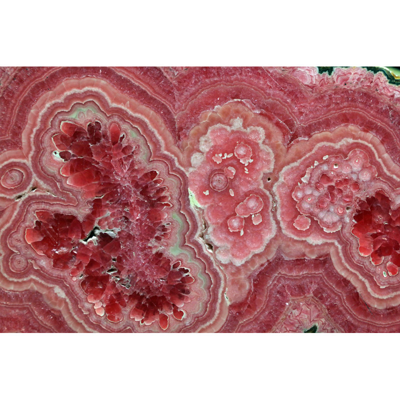Rhodochrosite Close Up by BreakingTheWalls - Wrapped Canvas Print, 30cm H x 46cm W x 3.8cm D