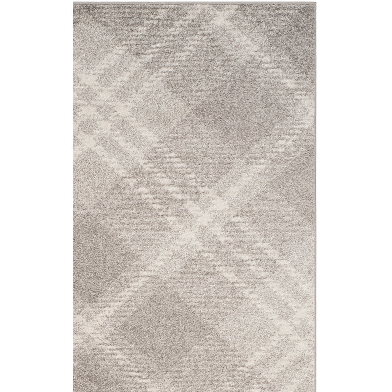 Laceymay Performance Plaid Rug, Rectangle 8' x 10'