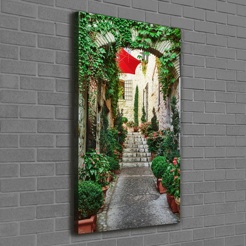 Revere Streets Of France - Wrapped Canvas Print