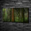 Fog In The Forest - No Frame Print on Canvas-1057344388