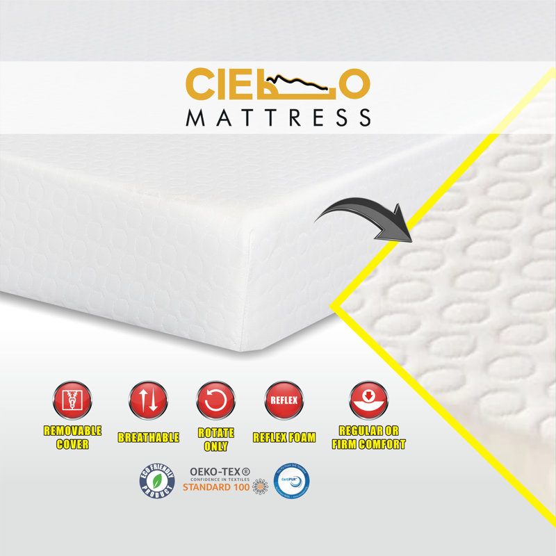 Cielo Mattress Foam Mattress, Double (4'6)