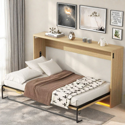 Murphy Bed With Led Light by Brayden Studio
