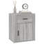 Karinn 50cm W Manufactured Wood Bedside Table-1365219962