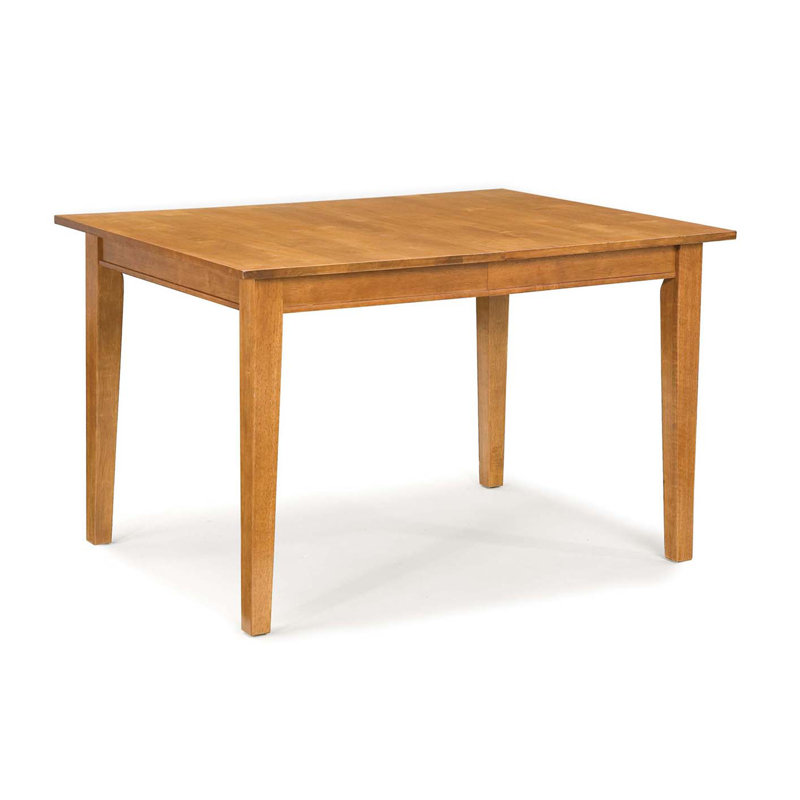 Almendra 36 " Extendable Rectangular Dining Table, Cottage Oak
