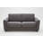 Azurine 74.8" Microfiber Round Arm Sofa Bed-1747691967