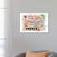 Florence Italy Illustrated Map With Roads Landmarks And Highlights by Markus & Martina Bleichner - Print on Canvas-63929922-63929927