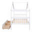 Lit maison en bois avec tiroirs, naturel-787244885-787244882