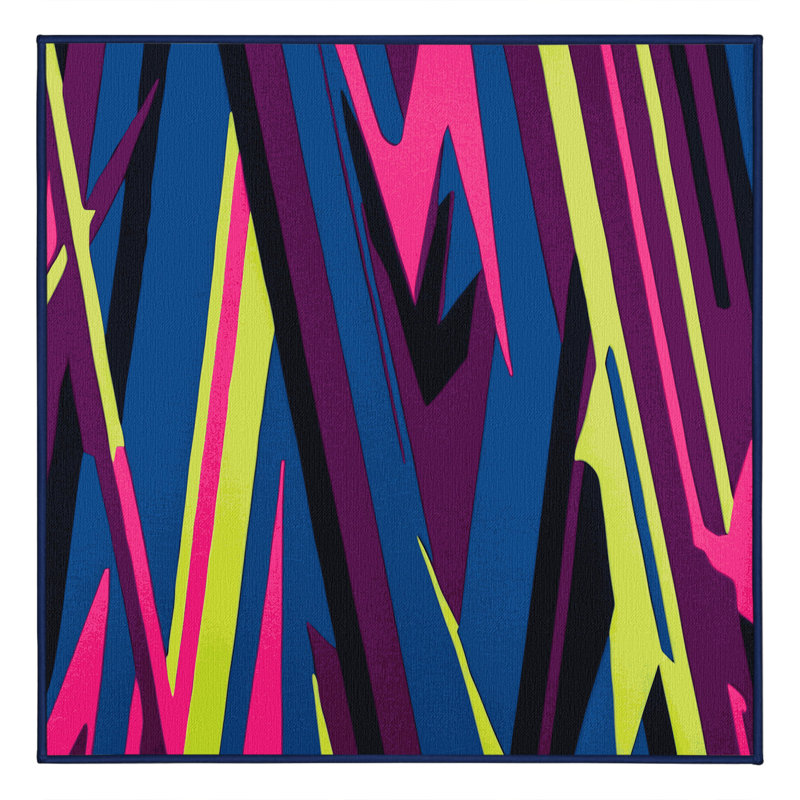 Quantum Drift Rug, Square 7'