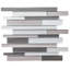 Rebel 14.63''  x 12.13'' Glass Brick Joint Mosaic Wall Tile-92418485