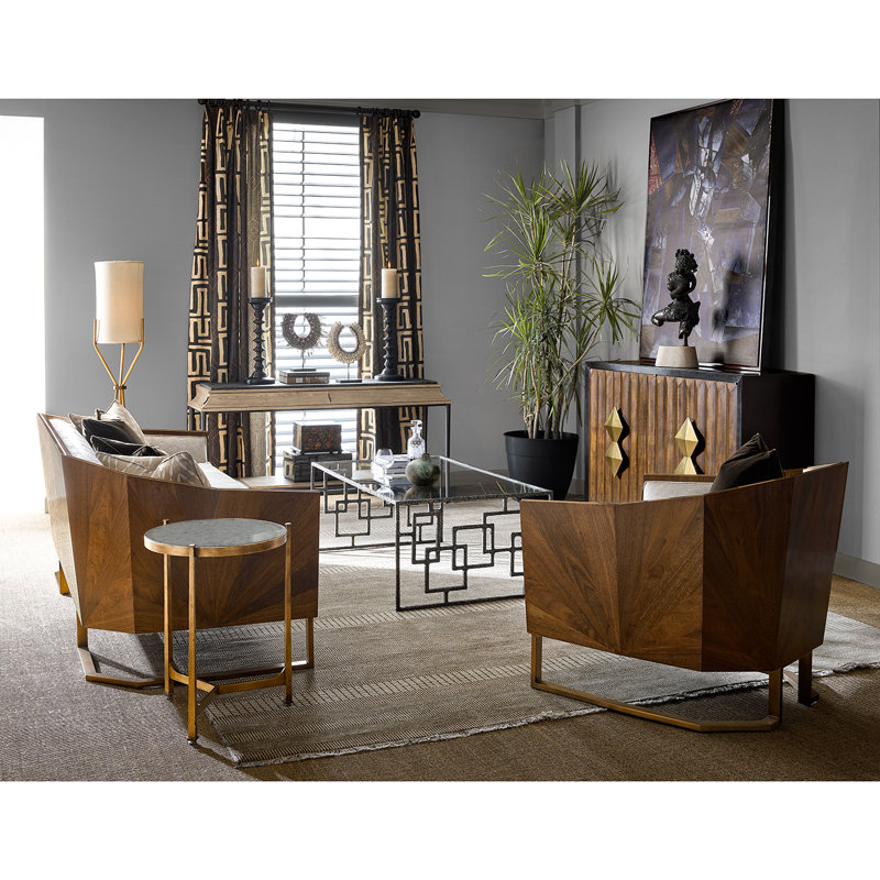 Eclectic Glass Coffee Table