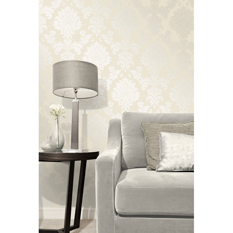 10m x 53cm Semi-Gloss Wallpaper Roll, Gold