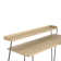 Vansant L-Shaped Metal Base Writing Desk