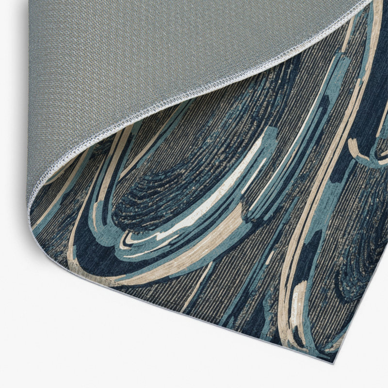 Tapis intérieur et extérieur gris Transport, Rectangulaire 2 pi x 3 pi