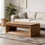 Table basse à plateau relevable 43,3 po avec rangement-2092914931