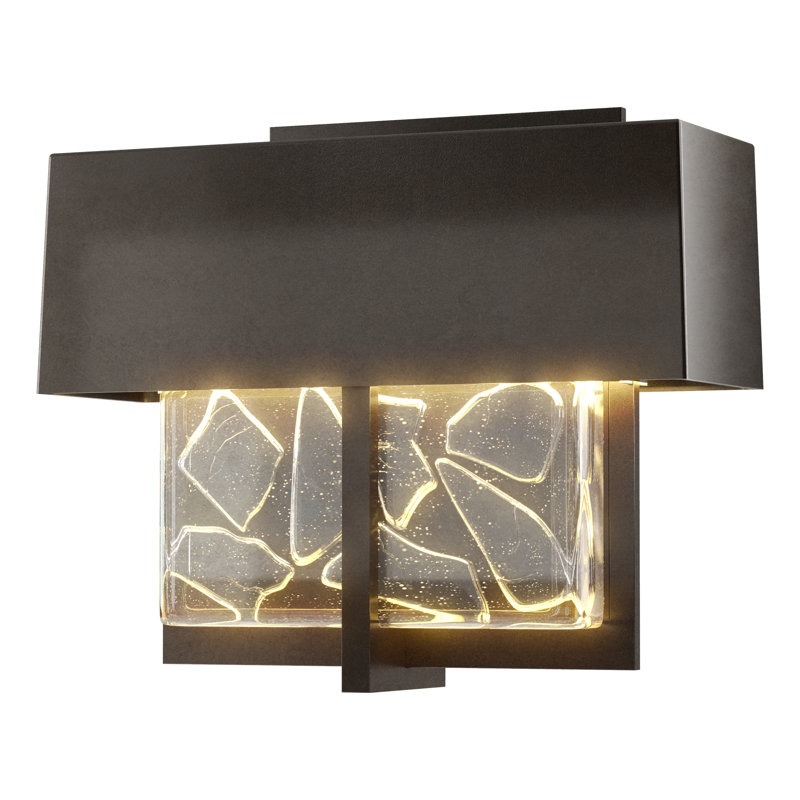 Shard Outdoor Flush Mount, Coastal Oil Rubbed Bronze, 20.9" H x 8.6" W x 3.5" D
