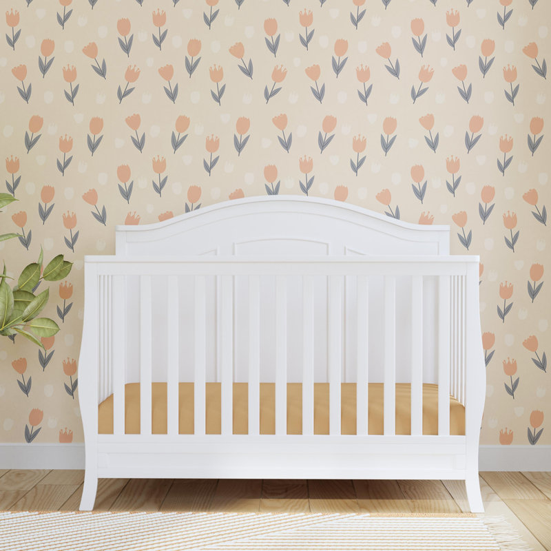 Lit de bébé convertible 4-en-1 Emmett, White