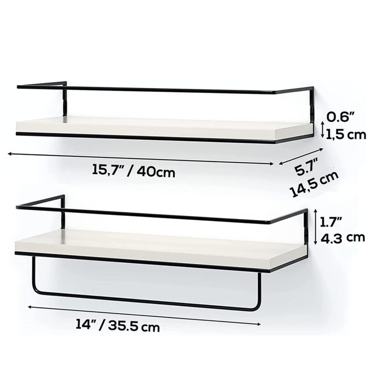 3 Piece Floating Shelf