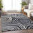 Premium Machine Washable Prisco Black Rug-647252270