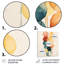 Aquarelle de cercles ascendants, reproduction d'art abstrait-1085376389-1085376390