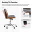 Chaise de bureau inclinable Oswina Ember-193276241